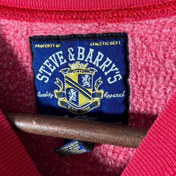 Vintage wisconsin pullover crewneck sweater red - Picture 3 of 4